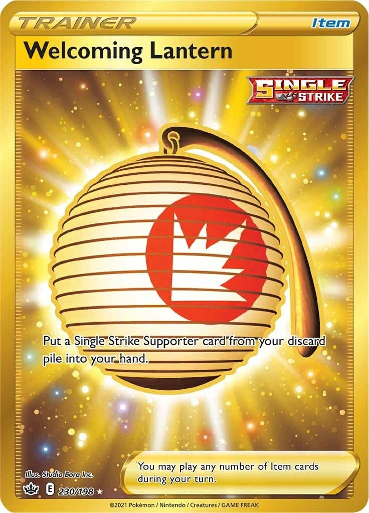 Image for Welcoming Lantern (Secret) (230/198) (SWSH06) - Pokemon