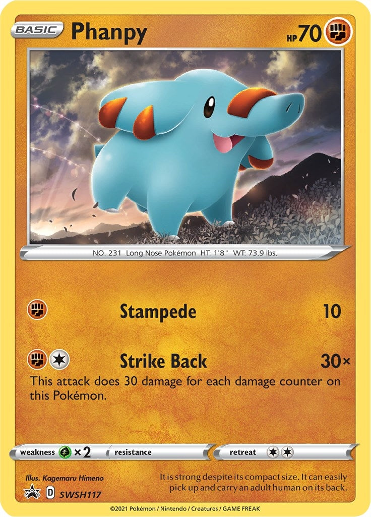 Image for Phanpy - SWSH117 (SWSH117) (SWSD) - Pokemon