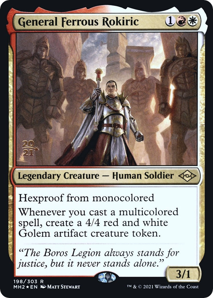 Image for General Ferrous Rokiric (198) - Magic: The Gathering