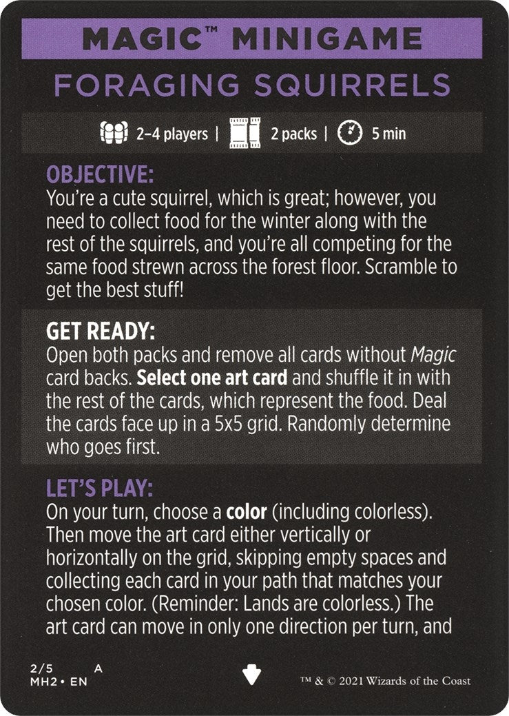 Image for Magic Minigame: Foraging Squirrels (2) - Magic: The Gathering