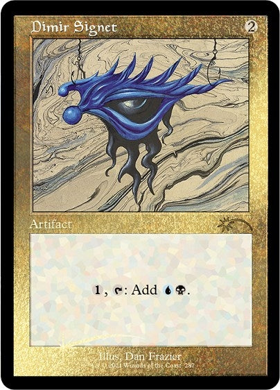 Image for Dimir Signet (Foil Etched) (287) - Magic: The Gathering