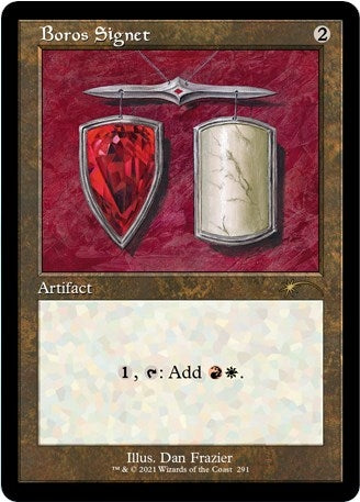 Image for Boros Signet (291) - Magic: The Gathering