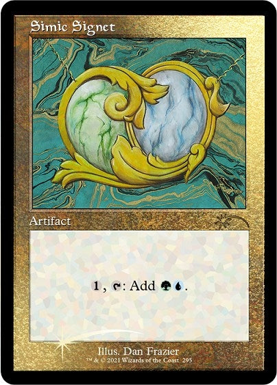 Image for Simic Signet (Foil Etched) (295) - Magic: The Gathering