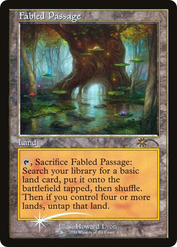 Image for Fabled Passage (Retro Frame) (1) - Magic: The Gathering