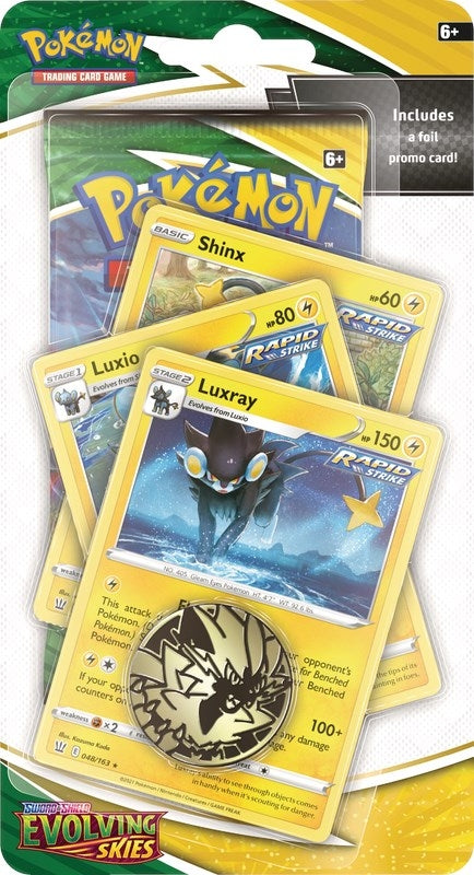 Image for Evolving Skies Premium Checklane Blister [Luxray] - Pokemon