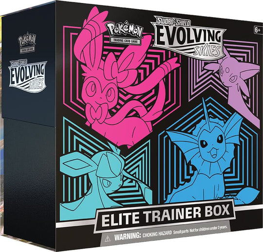 Image for Evolving Skies Elite Trainer Box [Glaceon/Vaporeon/Sylveon/Espeon] - Pokemon