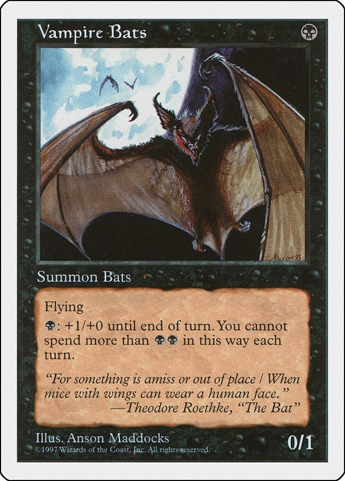 Image for Vampire Bats - Magic: The Gathering