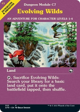 Image for Evolving Wilds (Dungeon Module) (353) (AFR) - Magic: The Gathering