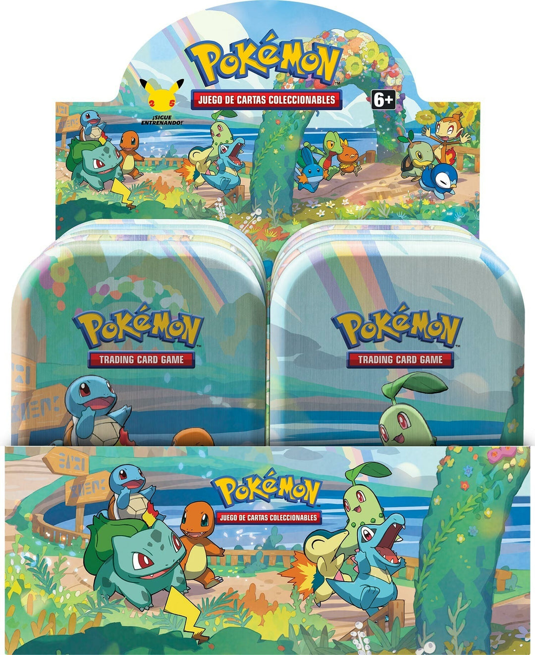 Image for Celebrations Mini Tin Display - Pokemon