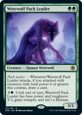 Image for Werewolf Pack Leader (211) - Magic: The Gathering