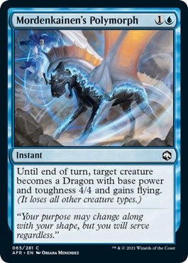 Image for Mordenkainen's Polymorph (65) - Magic: The Gathering
