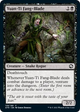 Image for Yuan-Ti Fang-Blade (128) - Magic: The Gathering
