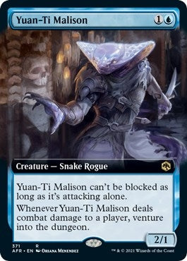 Image for Yuan-Ti Malison (Extended Art) (371) - Magic: The Gathering