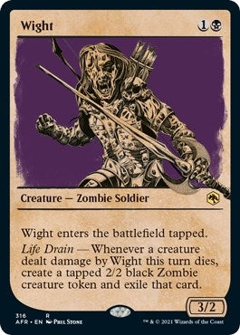 Image for Wight (Showcase) (316) - Magic: The Gathering