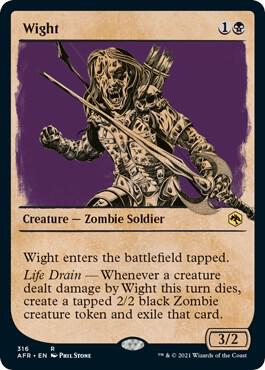 Image for Wight (Showcase) (316) - Magic: The Gathering