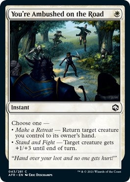 Image for You're Ambushed on the Road (43) - Magic: The Gathering