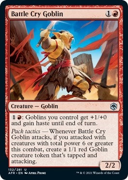 Image for Battle Cry Goblin (132) - Magic: The Gathering