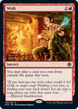 Image for Wish (166) - Magic: The Gathering