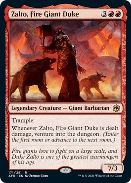 Image for Zalto, Fire Giant Duke (171) - Magic: The Gathering