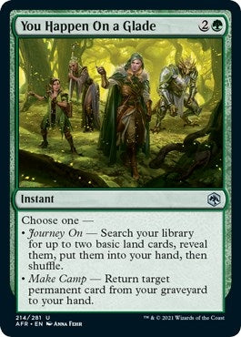 Image for You Happen On a Glade (214) - Magic: The Gathering