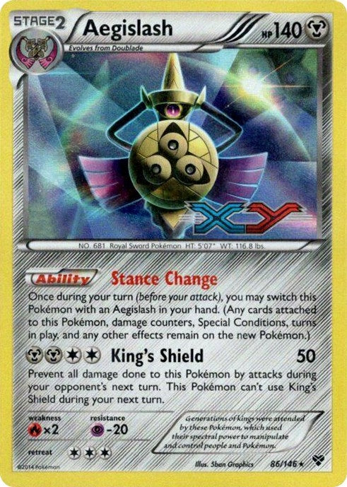 Image for Aegislash - 86/146 (Prerelease) (86/146) (PR) - Pokemon
