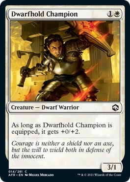 Image for Dwarfhold Champion (14) - Magic: The Gathering