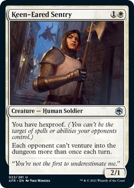 Image for Keen-Eared Sentry (22) - Magic: The Gathering
