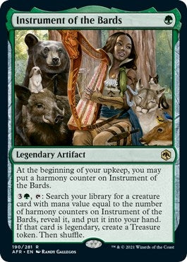 Image for Instrument of the Bards (190) (AFR) - Magic: The Gathering