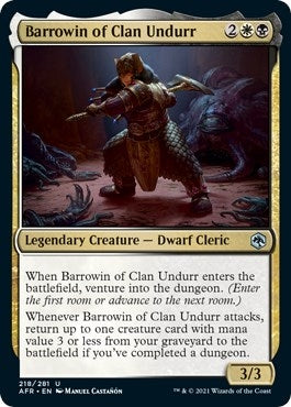 Image for Barrowin of Clan Undurr (218) (AFR) - Magic: The Gathering