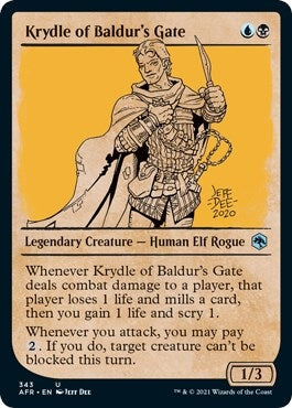 Image for Krydle of Baldur's Gate (Showcase) (343) (AFR) - Magic: The Gathering