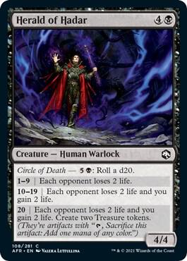 Image for Herald of Hadar (108) - Magic: The Gathering