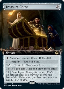 Image for Treasure Chest (Extended Art) (395) - Magic: The Gathering