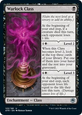 Image for Warlock Class (125) - Magic: The Gathering