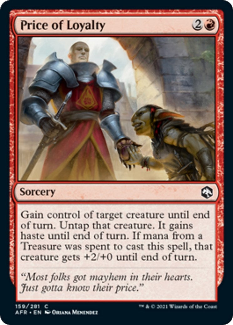 Image for Price of Loyalty (159) (AFR) - Magic: The Gathering