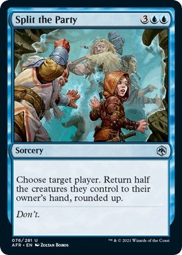 Image for Split the Party (76) (AFR) - Magic: The Gathering