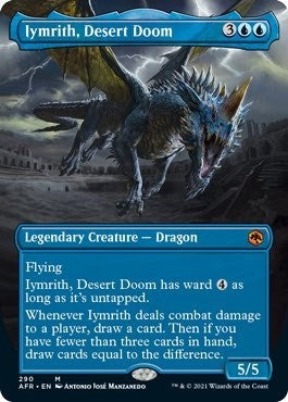 Image for Iymrith, Desert Doom (Borderless) (290) - Magic: The Gathering