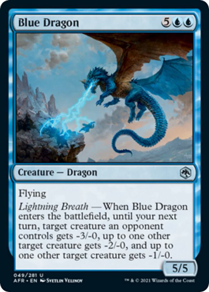 Image for Blue Dragon (49) - Magic: The Gathering