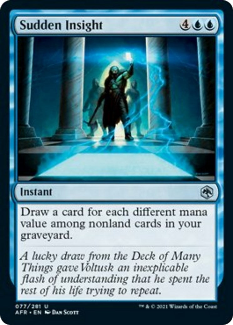 Image for Sudden Insight (77) - Magic: The Gathering