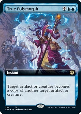 Image for True Polymorph (Extended Art) (369) - Magic: The Gathering