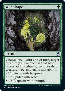 Image for Wild Shape (212) - Magic: The Gathering