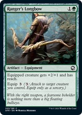 Image for Ranger's Longbow (203) (AFR) - Magic: The Gathering