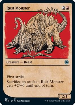 Image for Rust Monster (Showcase) (321) - Magic: The Gathering