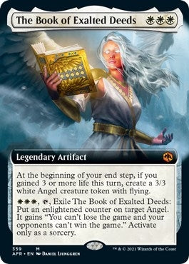 Image for The Book of Exalted Deeds (Extended Art) (359) - Magic: The Gathering