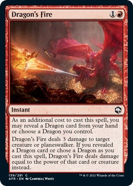 Image for Dragon's Fire (139) - Magic: The Gathering