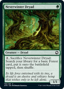 Image for Neverwinter Dryad (195) - Magic: The Gathering