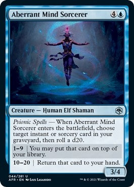 Image for Aberrant Mind Sorcerer (44) (AFR) - Magic: The Gathering
