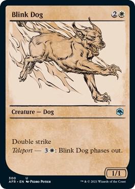 Image for Blink Dog (Showcase) (300) - Magic: The Gathering