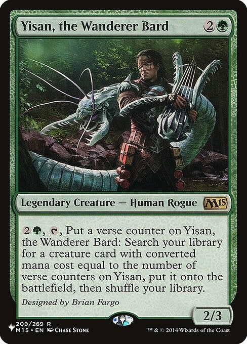 Image for Yisan, the Wanderer Bard (209/269) - Magic: The Gathering