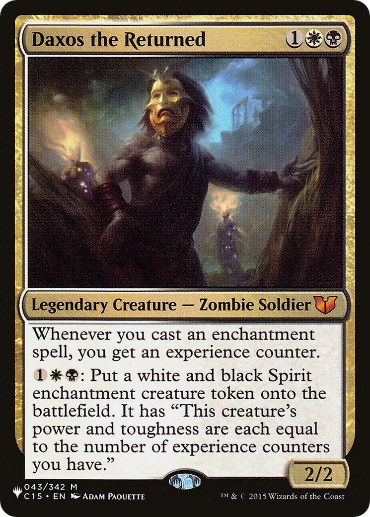 Image for Daxos the Returned (043/342) - Magic: The Gathering
