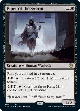Image for Piper of the Swarm (106) - Magic: The Gathering